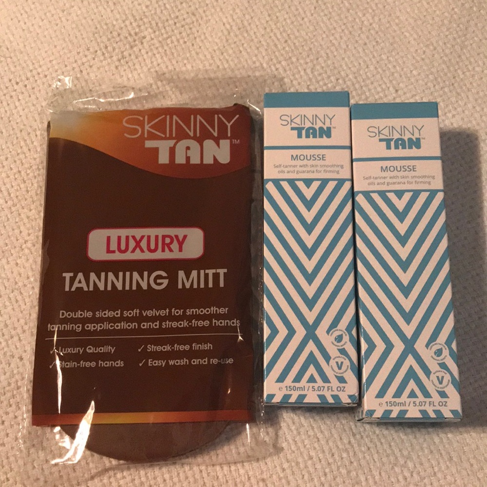 Skinny Tan and tanning Mitt